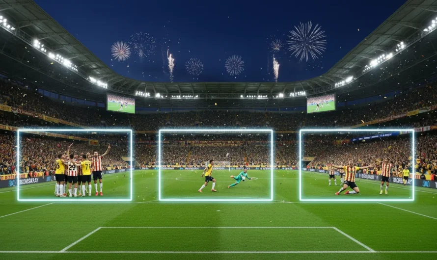 Galatasaray, Fenerbahçe’yi 3-0 İle Geçerek Şampiyonluk İçin Büyük Bir Adım Attı