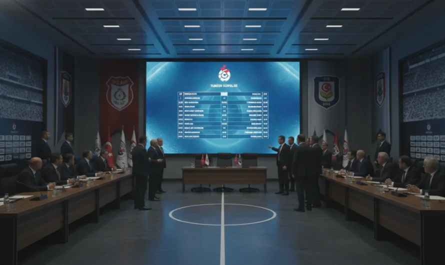 Süper Lig 2026 Fikstür Çekimi 9 Temmuzda Açıklanacak